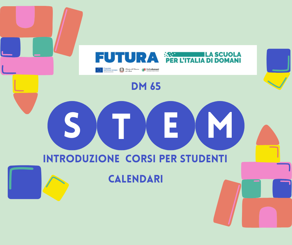 DM 65 – Calendario corsi STEM