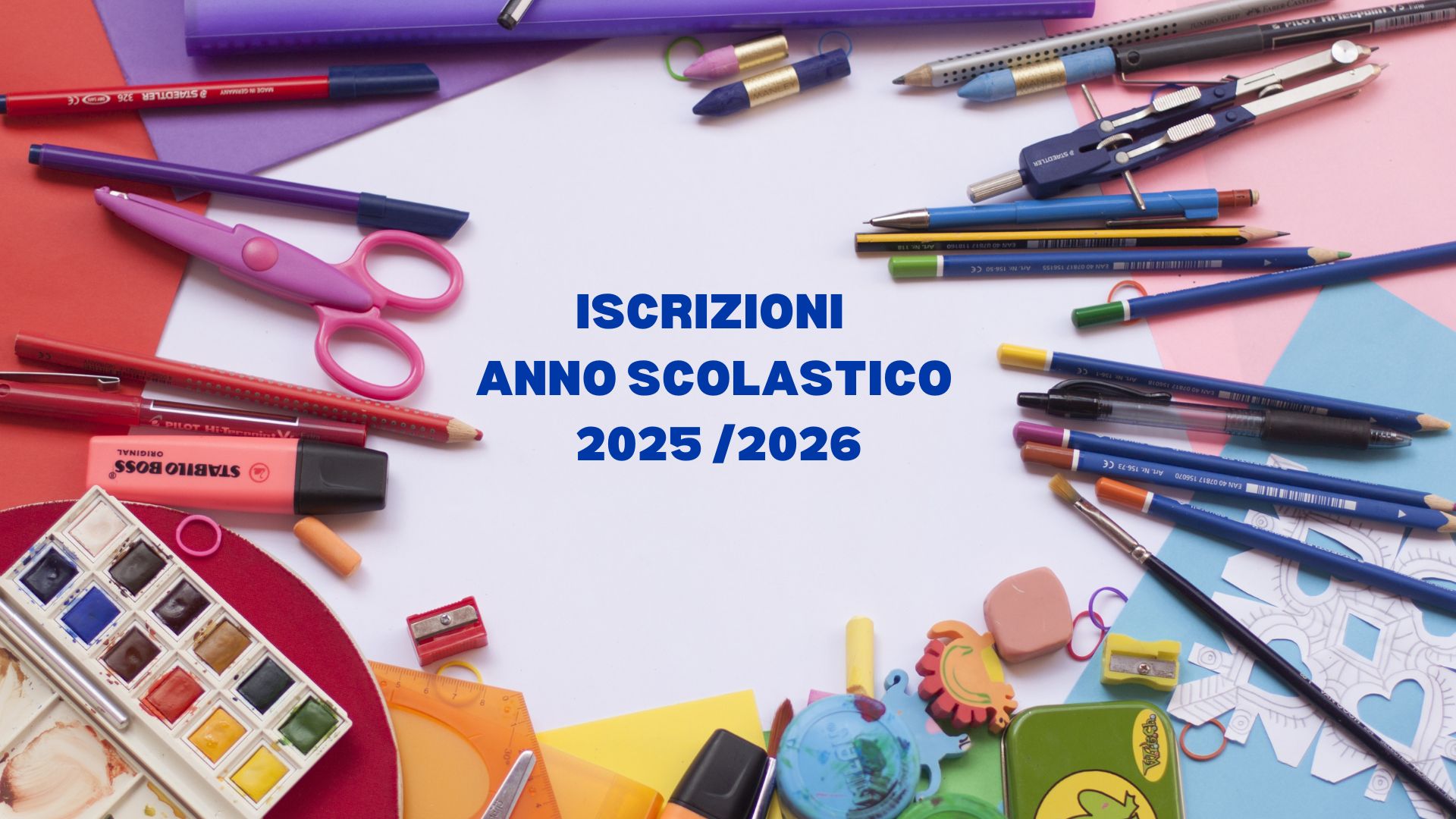 Iscrizioni anno scolastico 2025/26