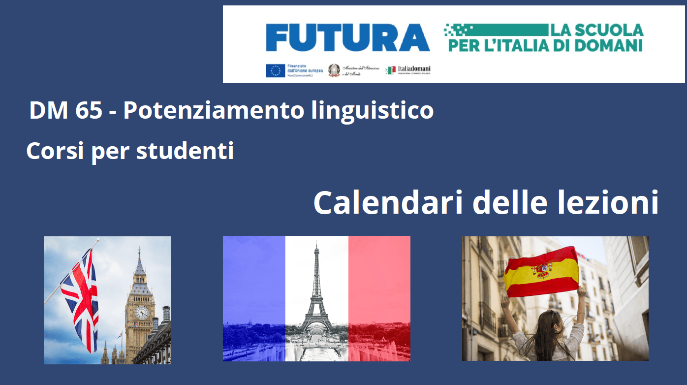 DM 65 – Calendario corsi multilinguismo